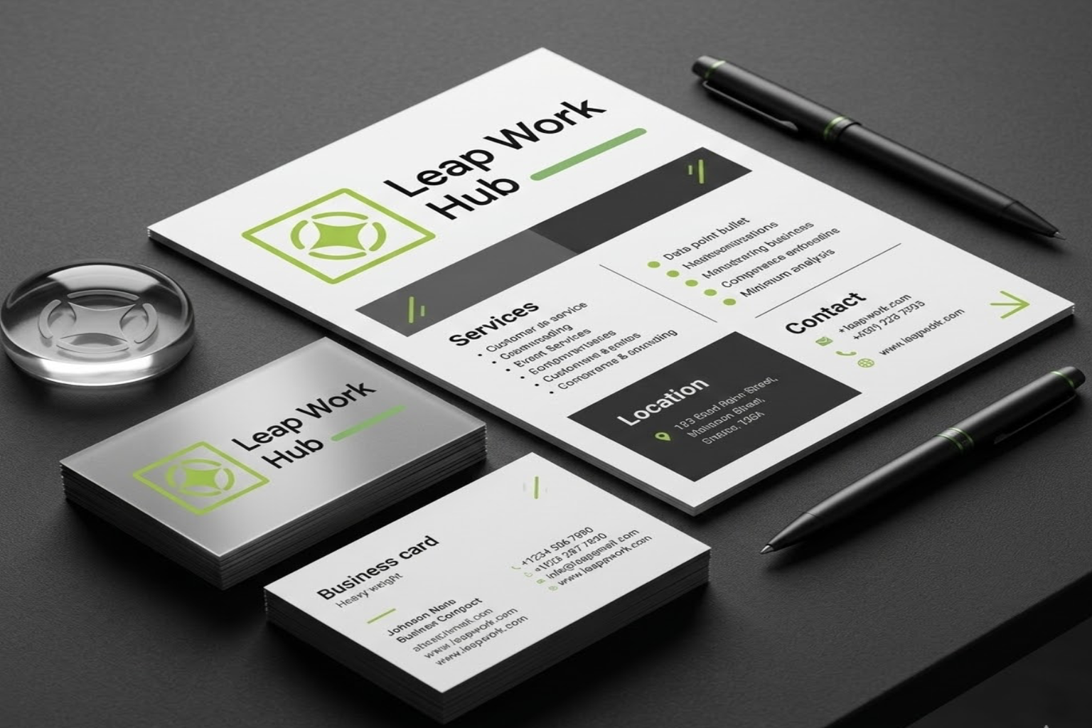 Business Card & Flyer Combo S-sided